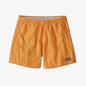Yellow Patagonia Baggies 5”